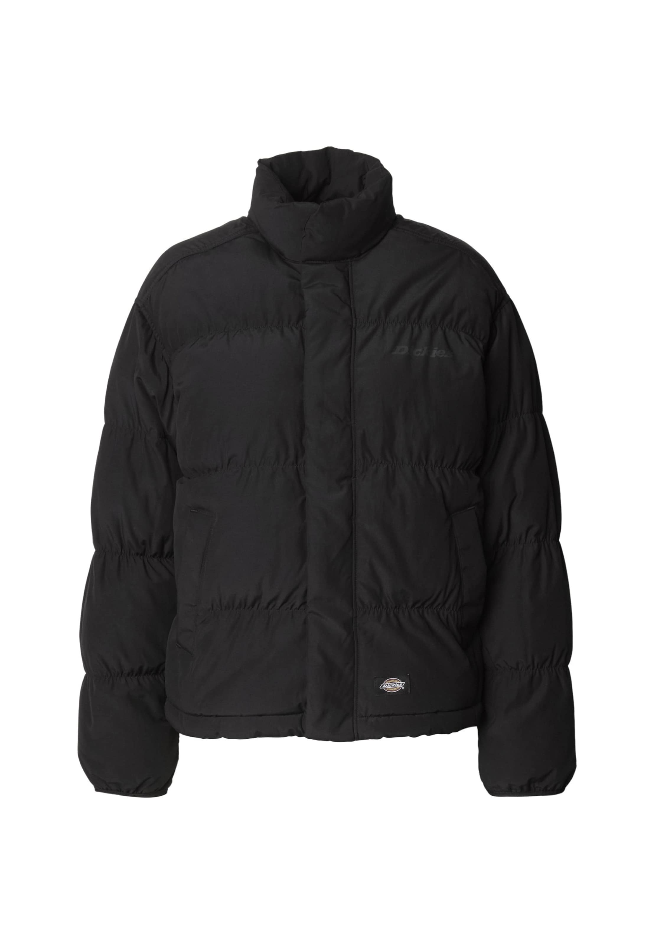 DICKIES Jacke 'Scobey' in Schwarz: Vorderseite