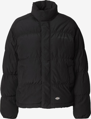 Giacca di mezza stagione 'Scobey' di DICKIES in nero: frontale