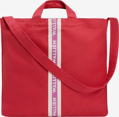 WALLIEN Schultertasche 'Premium Tote Bag' in 2.5 cm x 2.5 cm in rot, Produktansicht