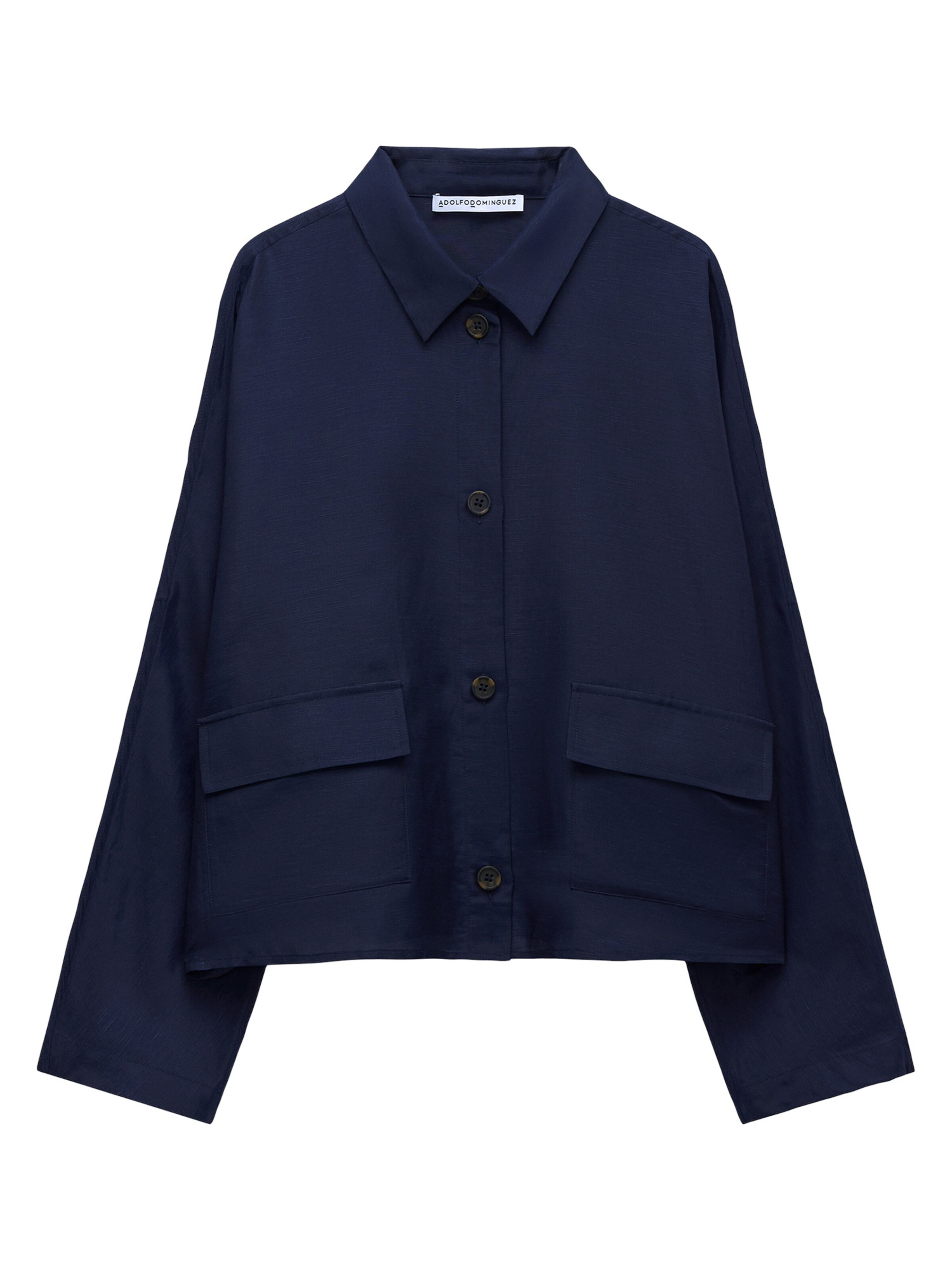 Adolfo Dominguez Shirt in Blue: front