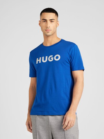 T-Shirt 'Dulivio' HUGO en bleu : devant