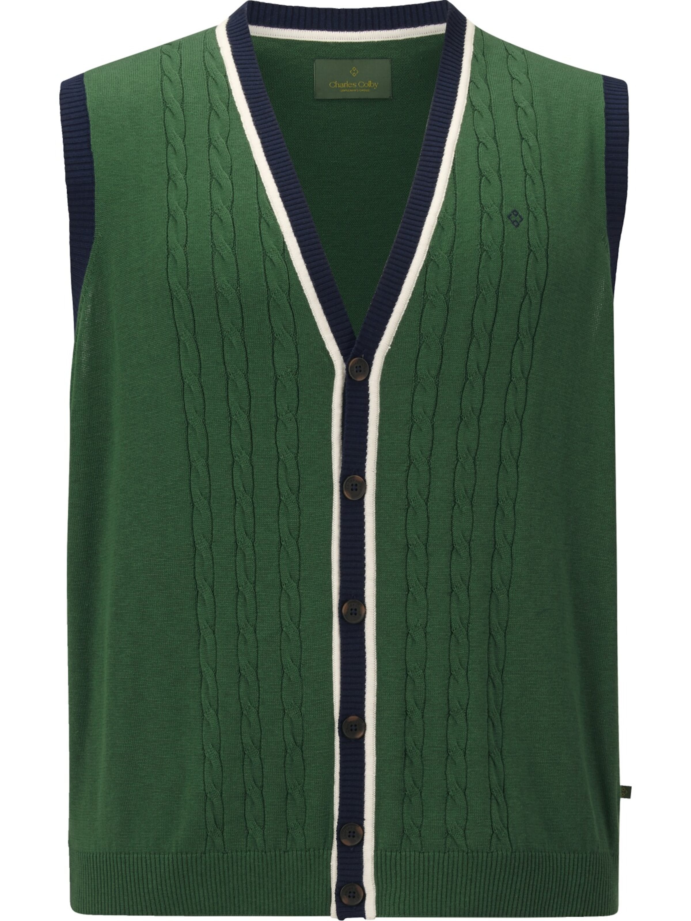 Charles Colby Vest ' Duke Thalen ' in Green: front