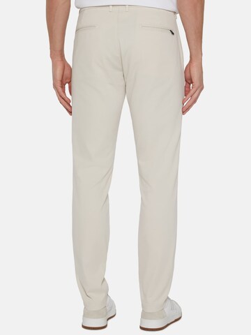 Coupe slim Pantalon Boggi Milano en beige