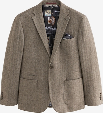 NextSlim Fit Sako - siva boja: prednji dio