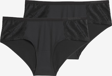 Marc O'Polo Broekje 'Tender Lace' in Zwart: voorkant