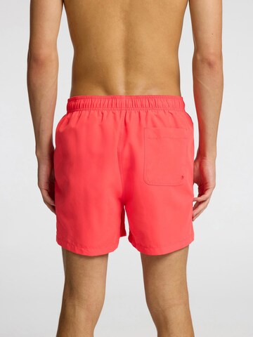 SELECTED HOMME Badeshorts 'SLHDane' i rød
