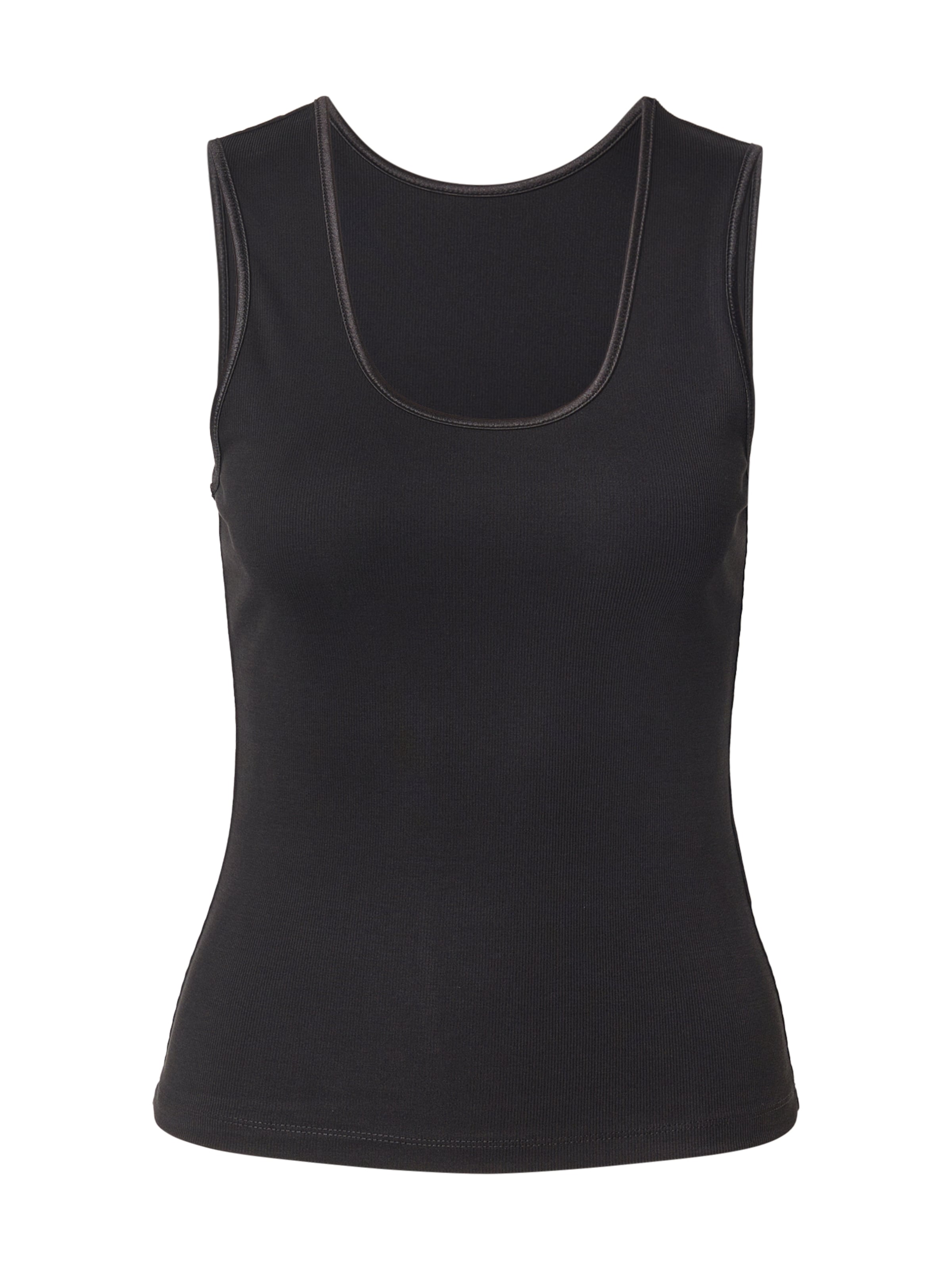 YAS Топ 'YASPALOMA' в Черный: спереди