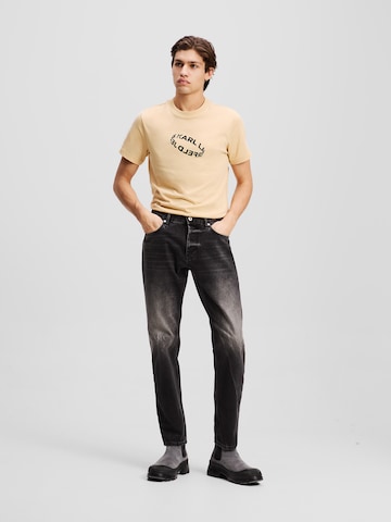Tapered Jeans di KARL LAGERFELD JEANS in nero: frontale
