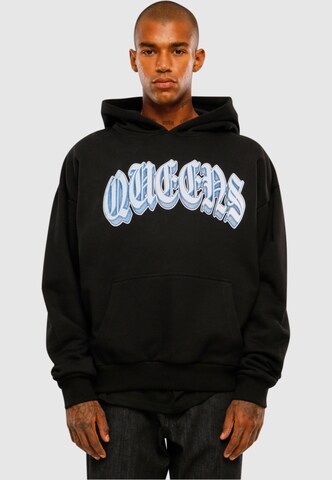 MT Upscale Sweatshirt 'Queens' in Zwart: voorkant