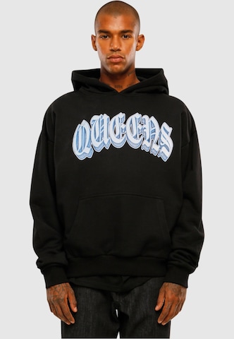 MT Upscale Sweatshirt 'Queens' in Black: front