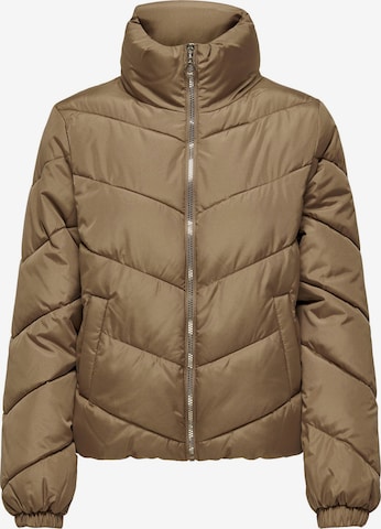 JDY Between-Season Jacket in Brown: front