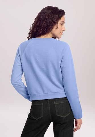 Cartoon Sweatshirt in Blauw