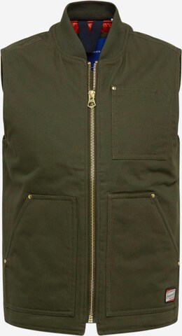 Gilet JACK & JONES en vert : devant