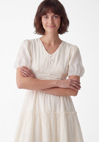 Usha Dress in Beige