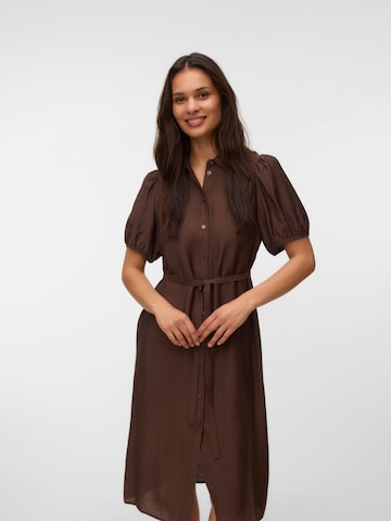 MAMALICIOUS Jurk 'MLYoline' in Bruin
