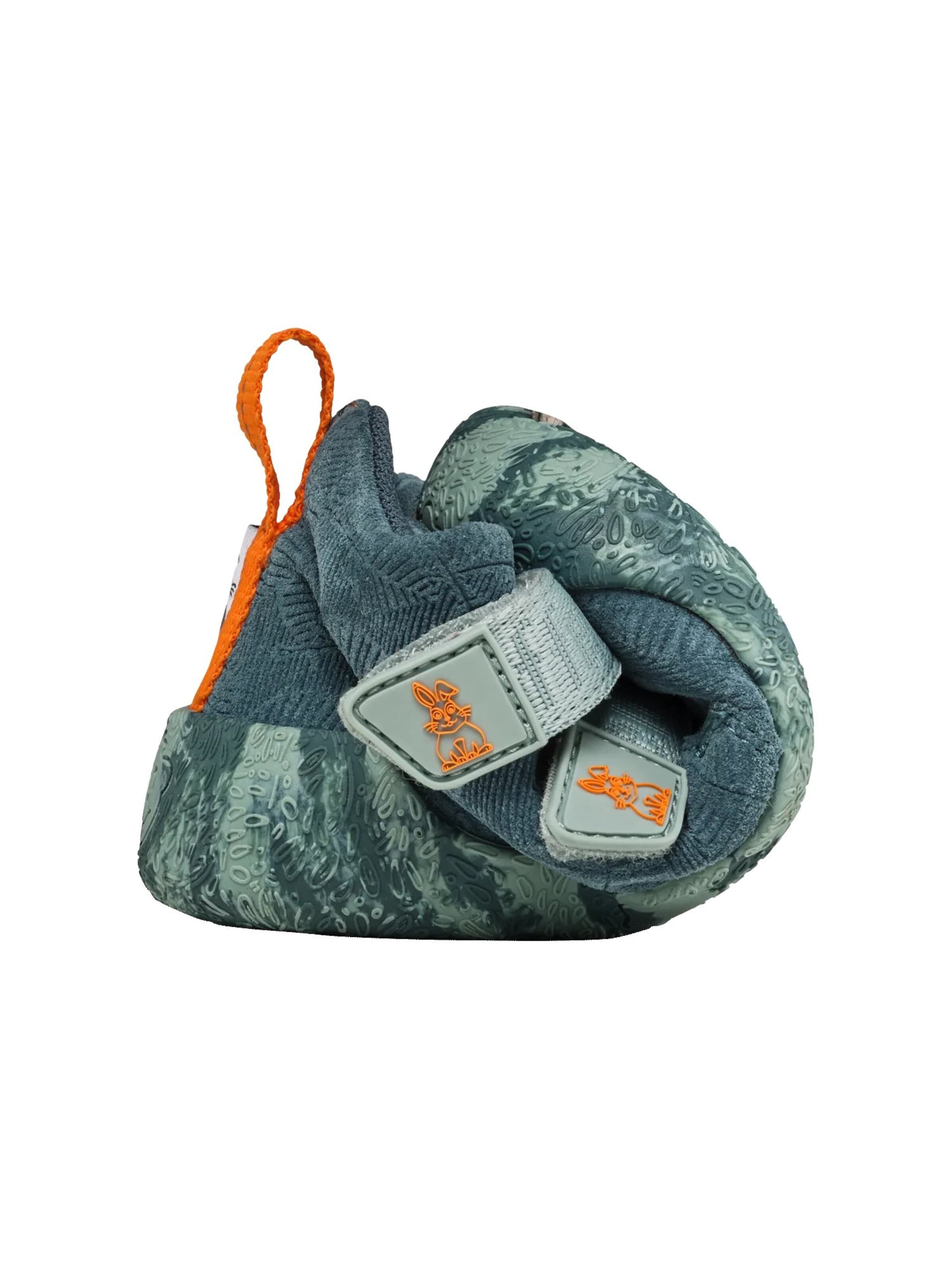 Affenzahn First-Step Shoes 'Lauflernschuh Leder Talky' in Green