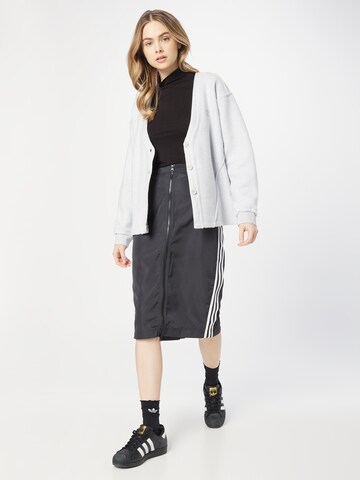 ADIDAS ORIGINALS - Casaco de velo 'Loungewear' em cinzento