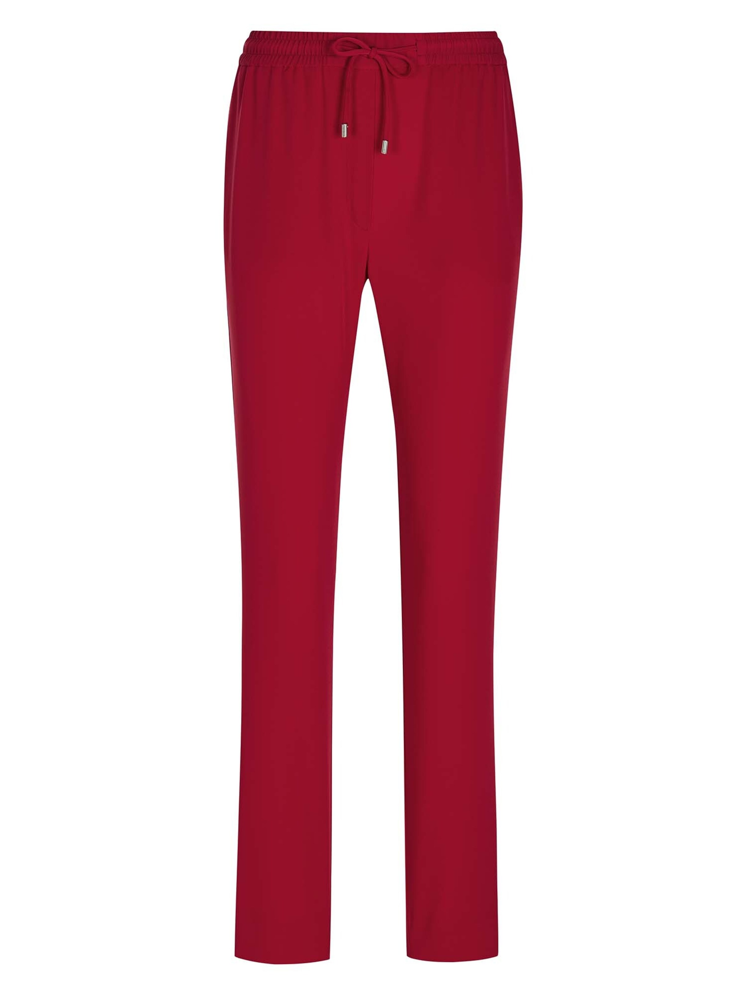 Pantalon MADELEINE en rouge : devant
