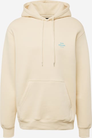 MADS NORGAARD COPENHAGEN Sweatshirt in Beige: voorkant