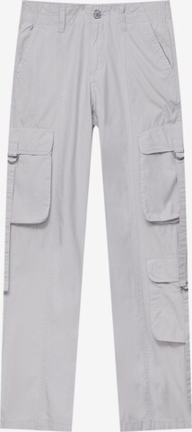 regular Jeans cargo di Pull&Bear in grigio: frontale