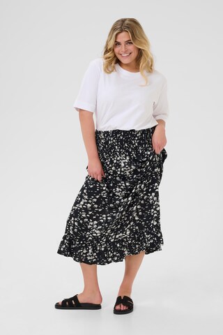 KAFFE CURVE Skirt 'Bella' in Black