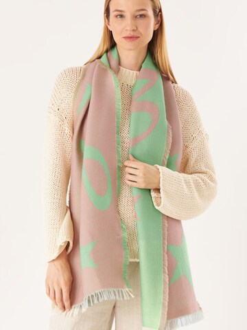 Écharpe CODELLO en rose