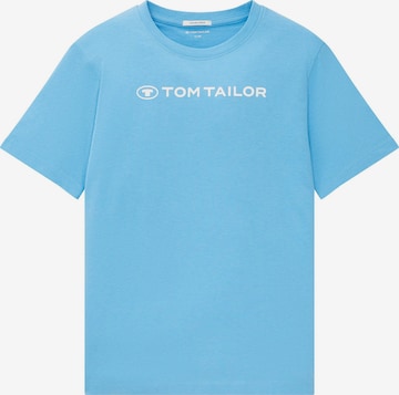 T-Shirt TOM TAILOR en bleu : devant