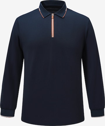 ALLTHEMEN Shirt 'Leichtigkeit' in Blue: front