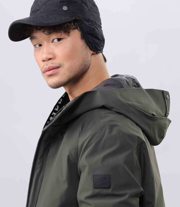 bugatti Cap in Schwarz: Vorderseite