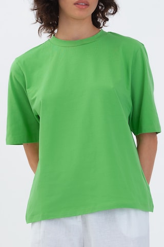 Aligne - Camisa 'Fino' em verde