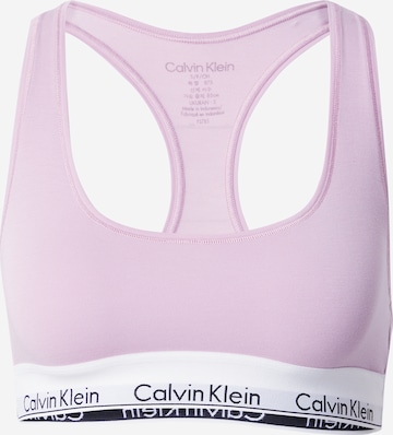 Calvin Klein Underwear Bustier Biustonosz w kolorze fioletowy: przód