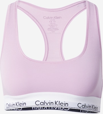 Calvin Klein Underwear Korzet Podprsenka - fialová: predná strana