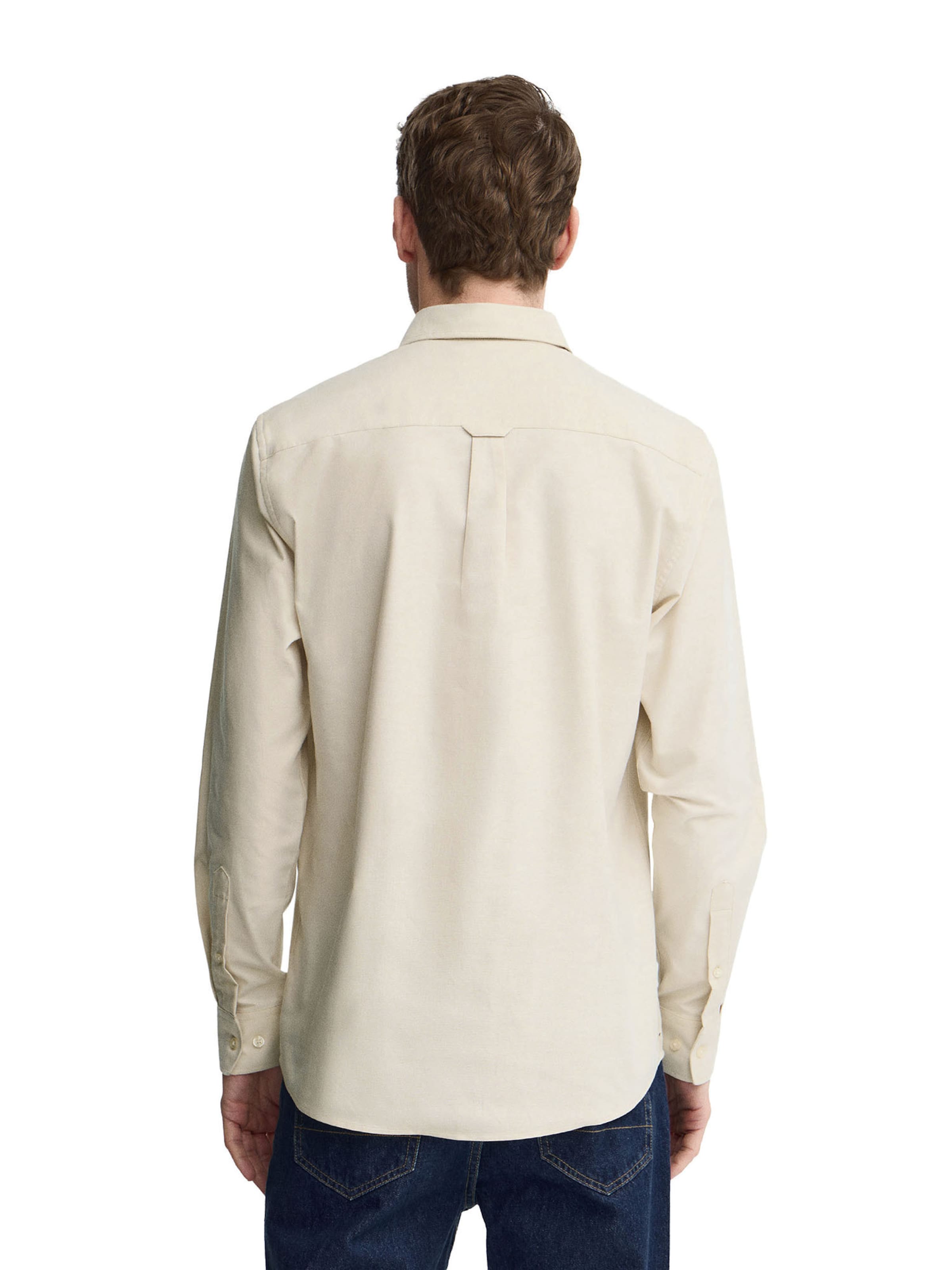 Polo Club Regular fit Button Up Shirt in Beige