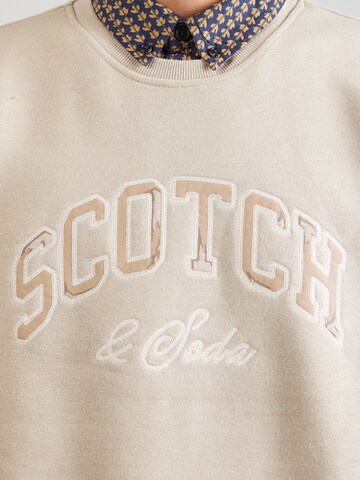 SCOTCH & SODA Μπλούζα φούτερ σε μπεζ