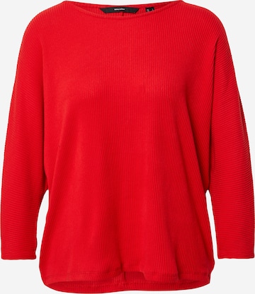 T-shirt 'FANNIE' VERO MODA en rouge : devant