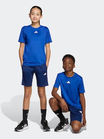ADIDAS SPORTSWEAR Tracksuit 'TRAIN ESSENTIALS' in Blue: front