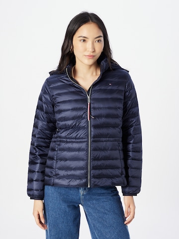 TOMMY HILFIGER Tussenjas in Blauw: voorkant