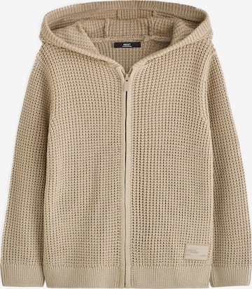 Next Knit cardigan in Brown: front