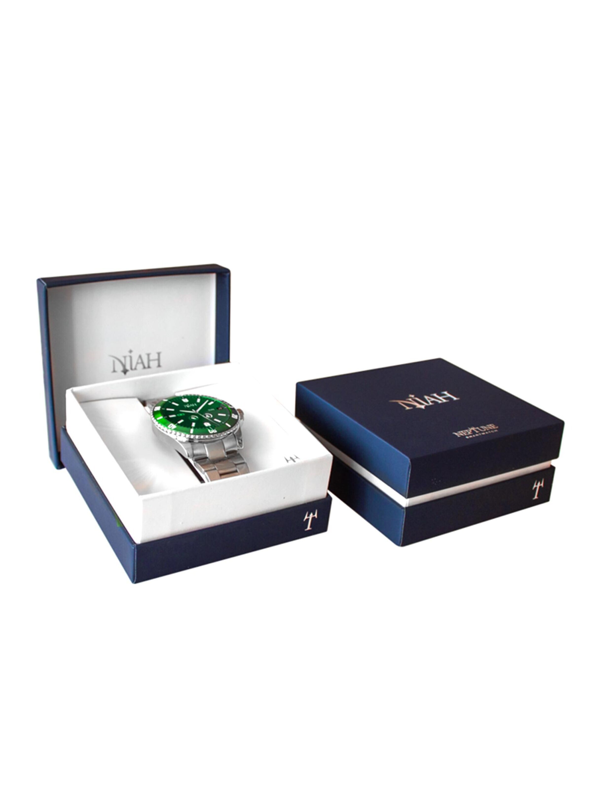 Techmade Digital Watch 'Herren-Smartwatch Neptun' in Green