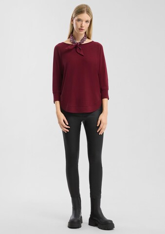 Pull-over QS en rouge