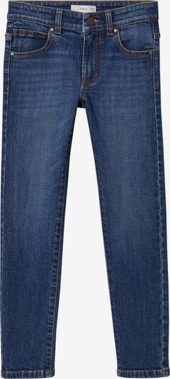 MANGO KIDS Jeans i mørkeblå / brun, Produktvisning