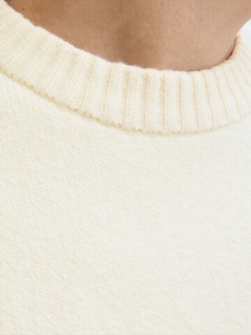 JACK & JONES Pulover 'JORNORREBRO' | bež barva