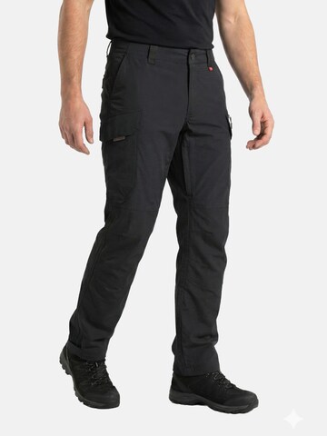 DANISH ENDURANCE Regular Weatherproof pants 'Explorer Hiking' in Black: front