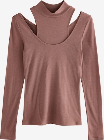 Next Shirts i brun: forside