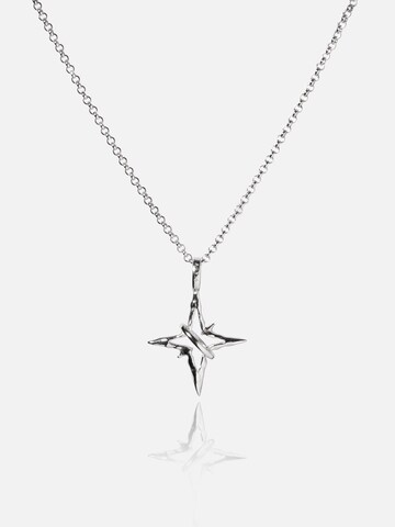 warpedsense Kette 'Stellar' in Silber: Vorderseite