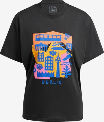 T-Shirt fonctionnel 'Berlin' ADIDAS SPORTSWEAR en noir : devant
