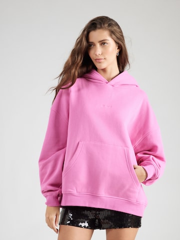 OH APRIL Mikina 'Nostalgia Heart' – pink