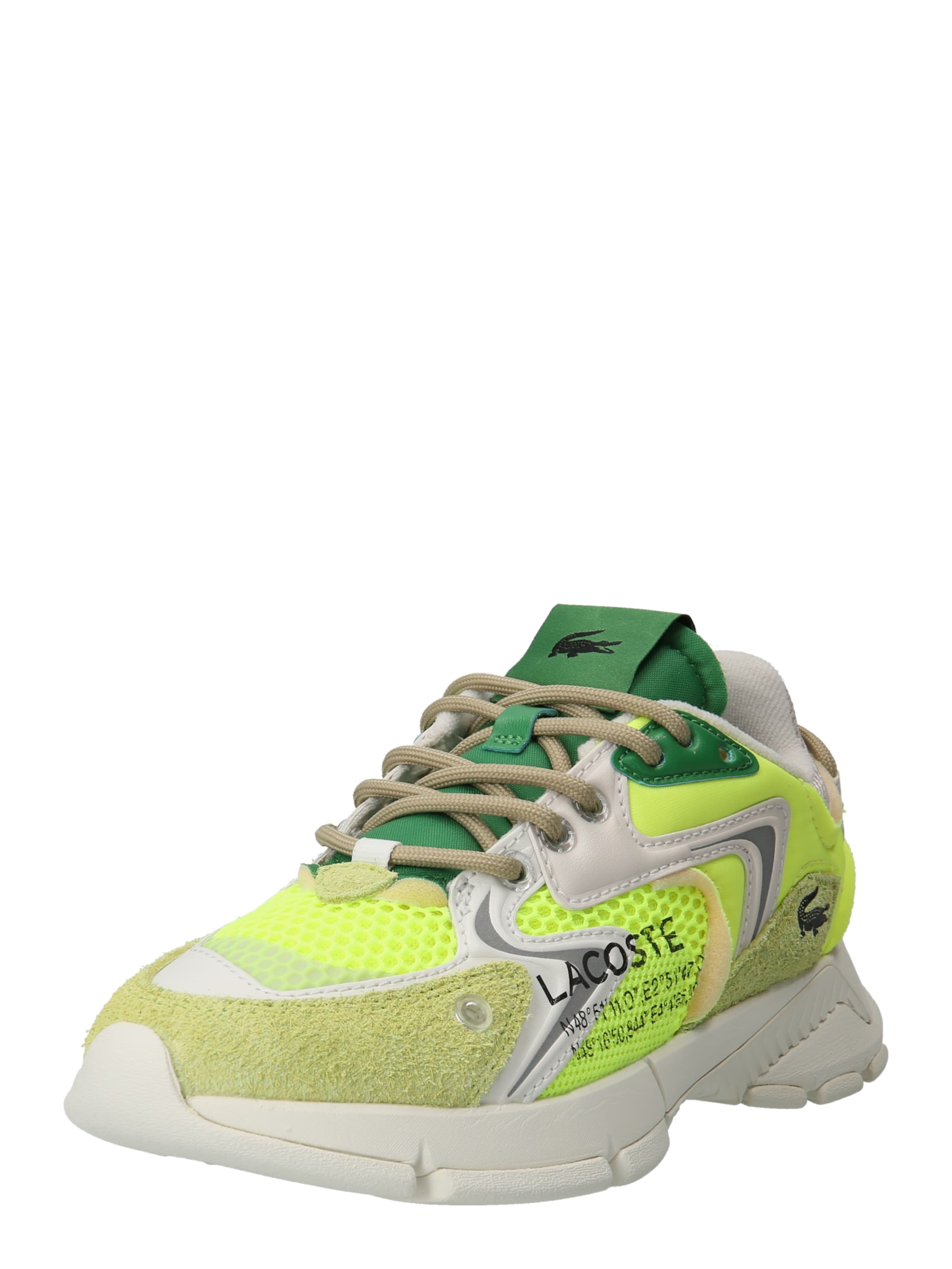Sneaker low 'Neo' de la LACOSTE pe verde: față