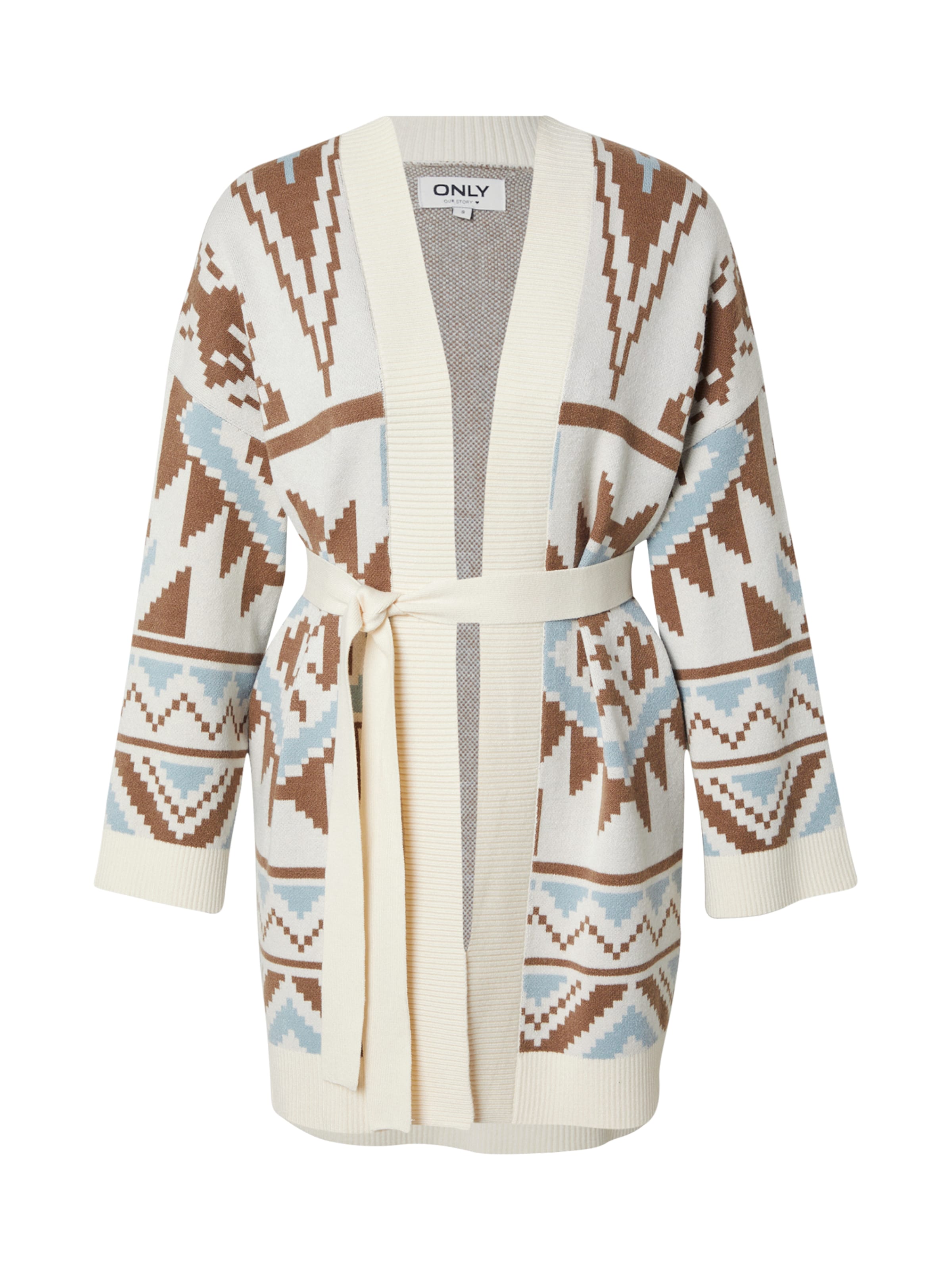 Giacchetta 'ONLFRIDA' ONLY di colore beige / sabbia / blu chiaro, Visualizzazione prodotti