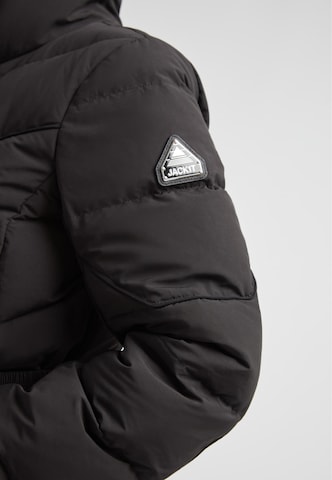 Manteau d’hiver 'Diamond' JACK1T en noir